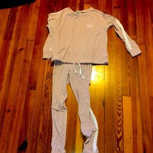 Hurley velour track suit size XS